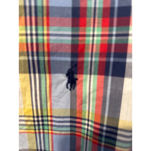 Men’s Ralph Lauren Classic Plaid Button Up Shirt. Size XL - Picture 4 of 4